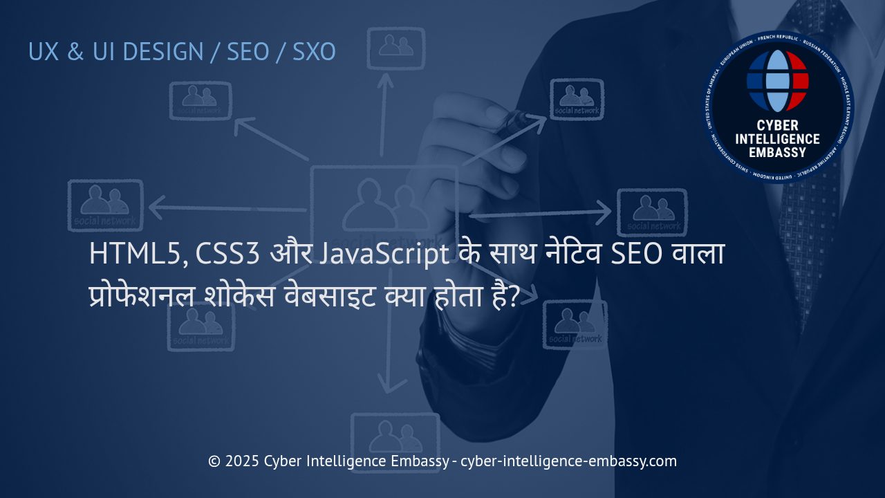 प्रोफेशनल शोकेस वेबसाइट: HTML5, CSS3 और JavaScript के साथ नेटिव SEO हेतु मार्गदर्शिका