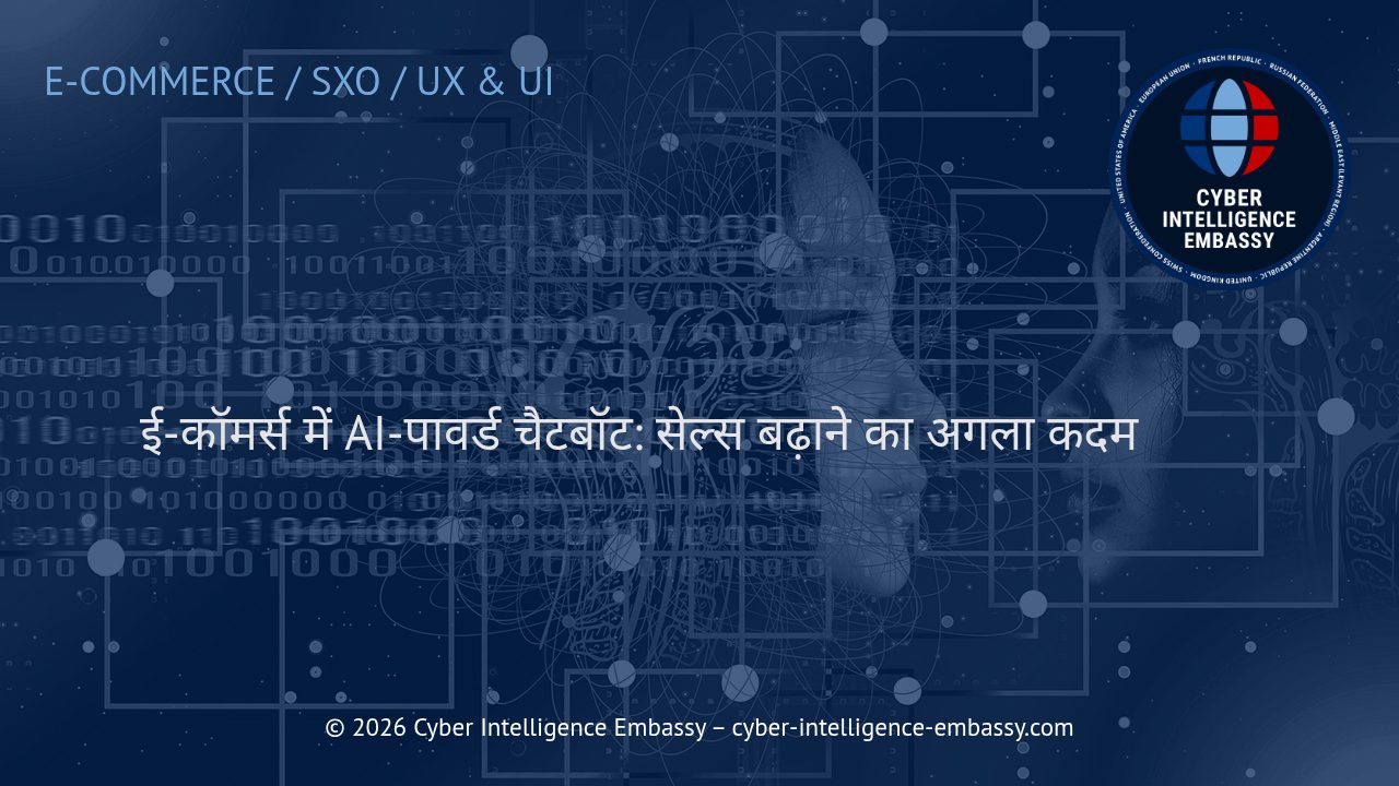 ई-कॉमर्स में AI-पावर्ड चैटबॉट: सेल्स बढ़ाने का अगला कदम