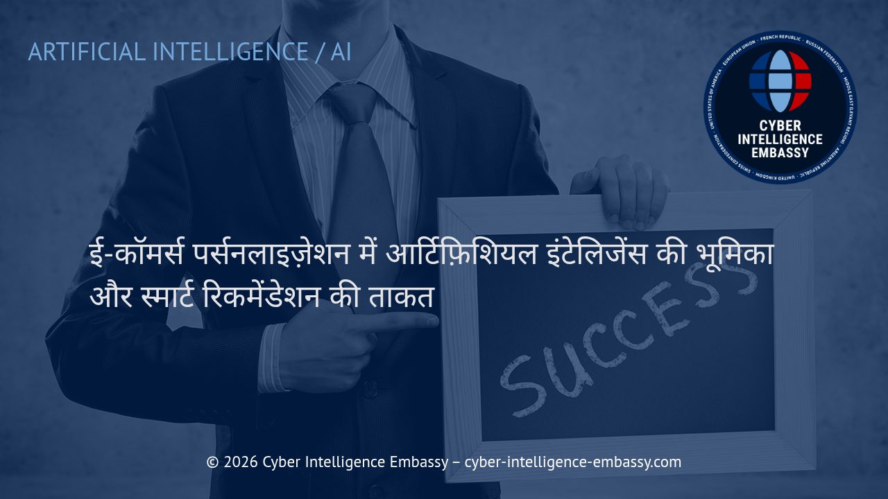 ई-कॉमर्स पर्सनलाइज़ेशन में आर्टिफ़िशियल इंटेलिजेंस की भूमिका और स्मार्ट रिकमेंडेशन की ताकत