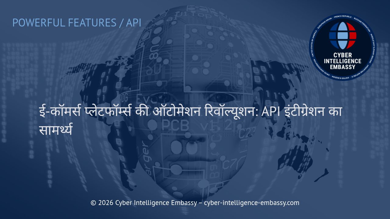ई-कॉमर्स प्लेटफॉर्म्स की ऑटोमेशन रिवॉल्यूशन: API इंटीग्रेशन का सामर्थ्य