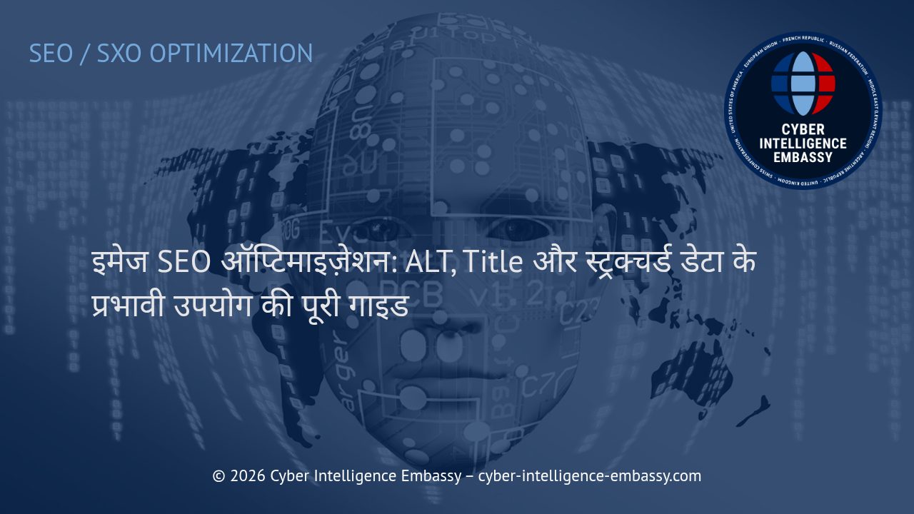 इमेज SEO ऑप्टिमाइज़ेशन: ALT, Title और स्ट्रक्चर्ड डेटा के प्रभावी उपयोग की पूरी गाइड