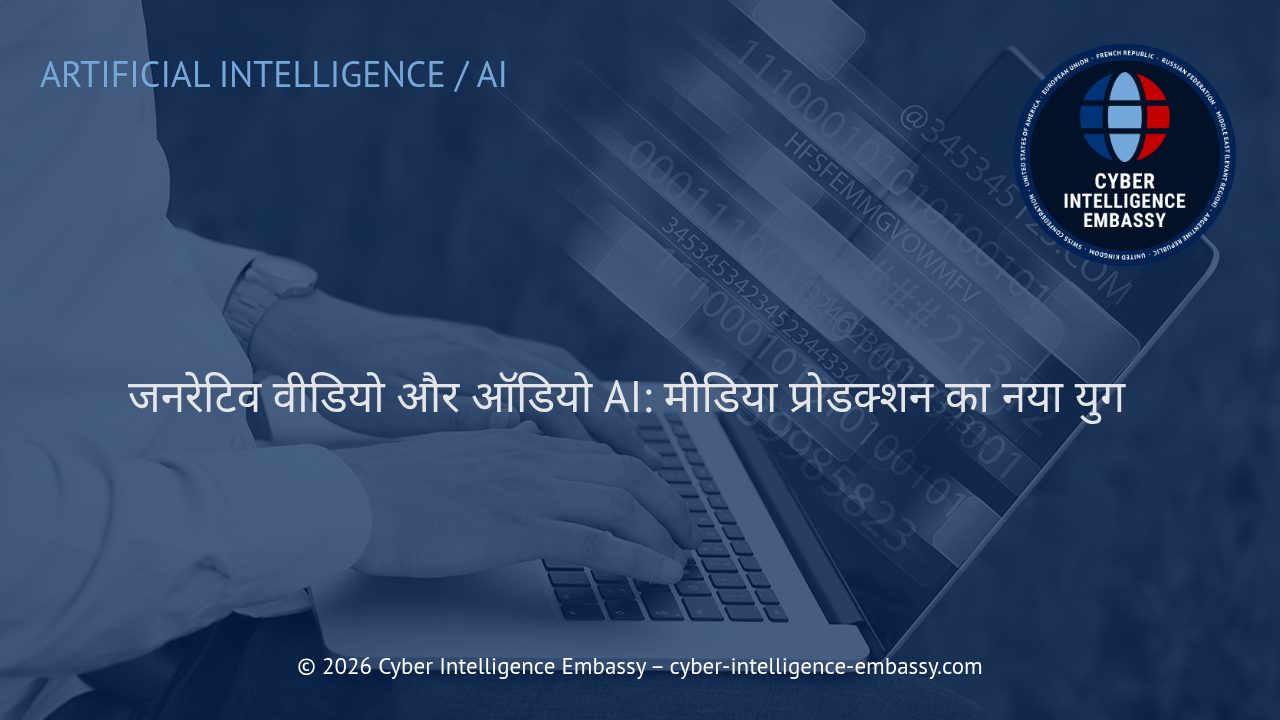 जनरेटिव वीडियो और ऑडियो AI: मीडिया प्रोडक्शन का नया युग