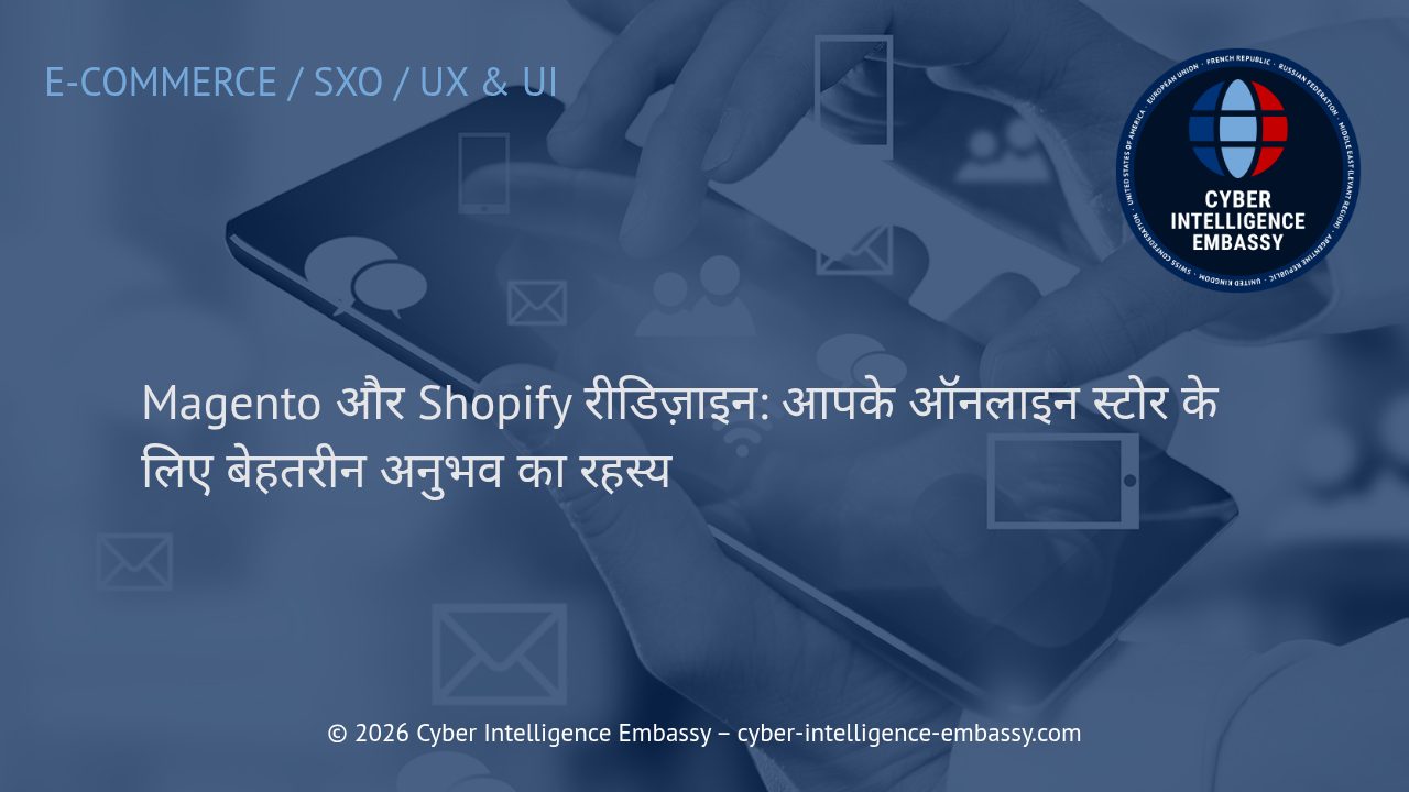 Magento और Shopify रीडिज़ाइन: आपके ऑनलाइन स्टोर के लिए बेहतरीन अनुभव का रहस्य