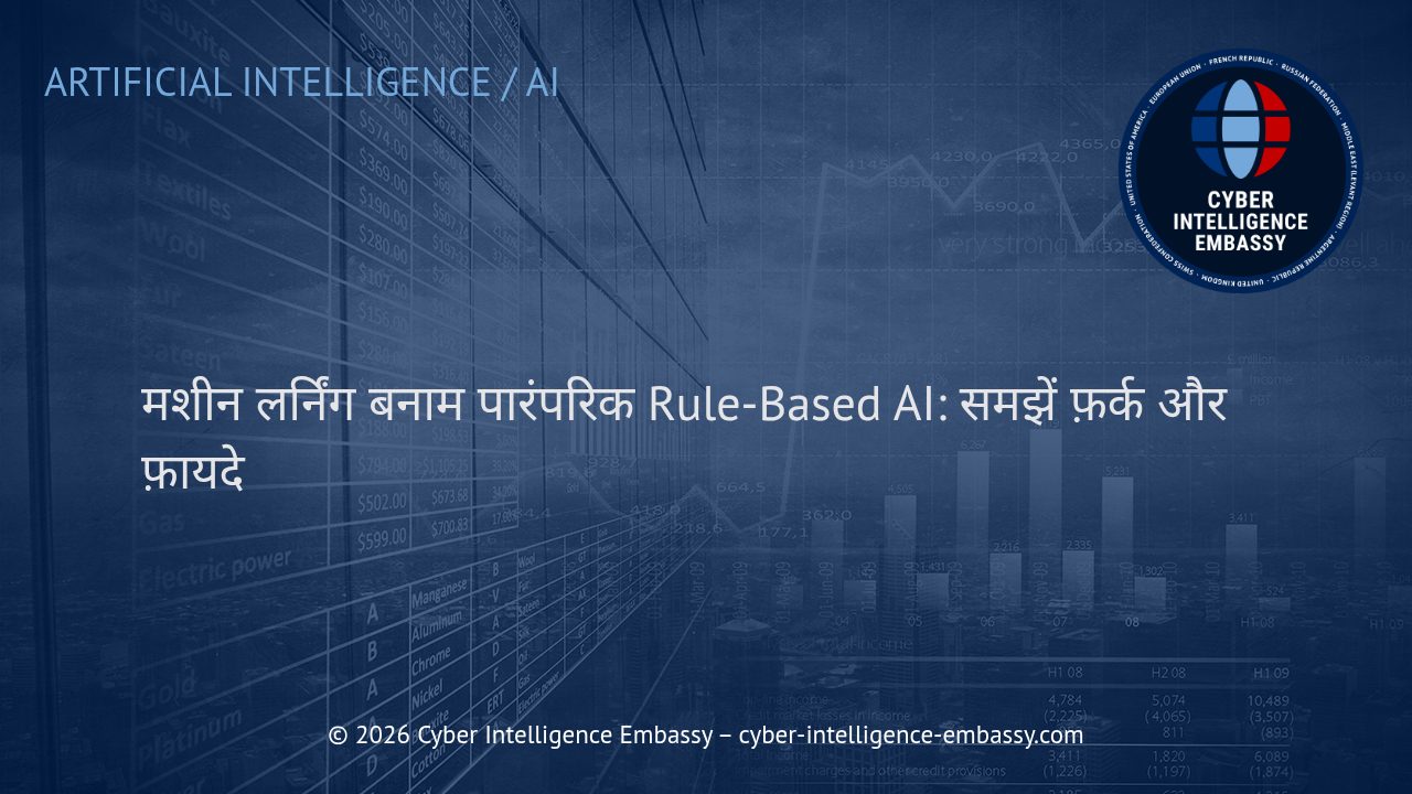 मशीन लर्निंग बनाम पारंपरिक Rule-Based AI: समझें फ़र्क और फ़ायदे