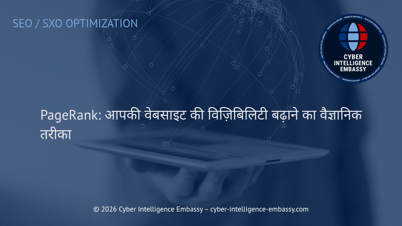 PageRank: आपकी वेबसाइट की विज़िबिलिटी बढ़ाने का वैज्ञानिक तरीका