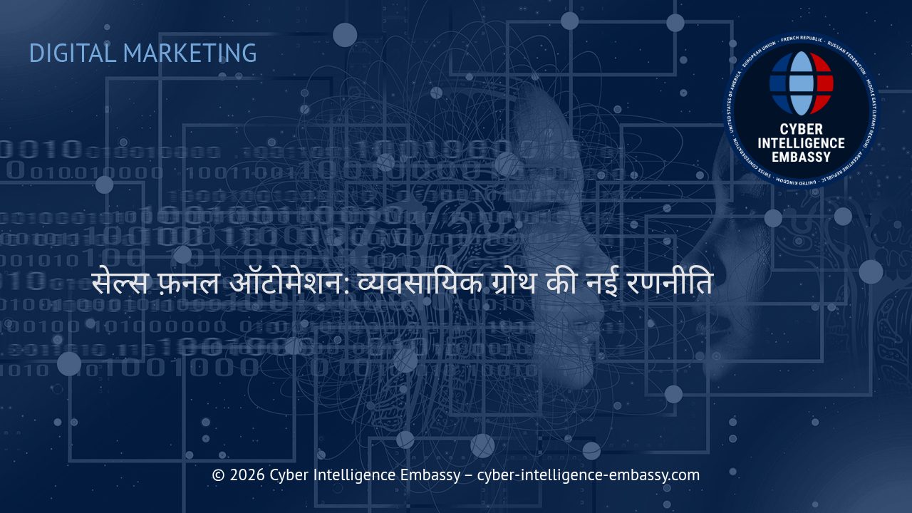 सेल्स फ़नल ऑटोमेशन: व्यवसायिक ग्रोथ की नई रणनीति