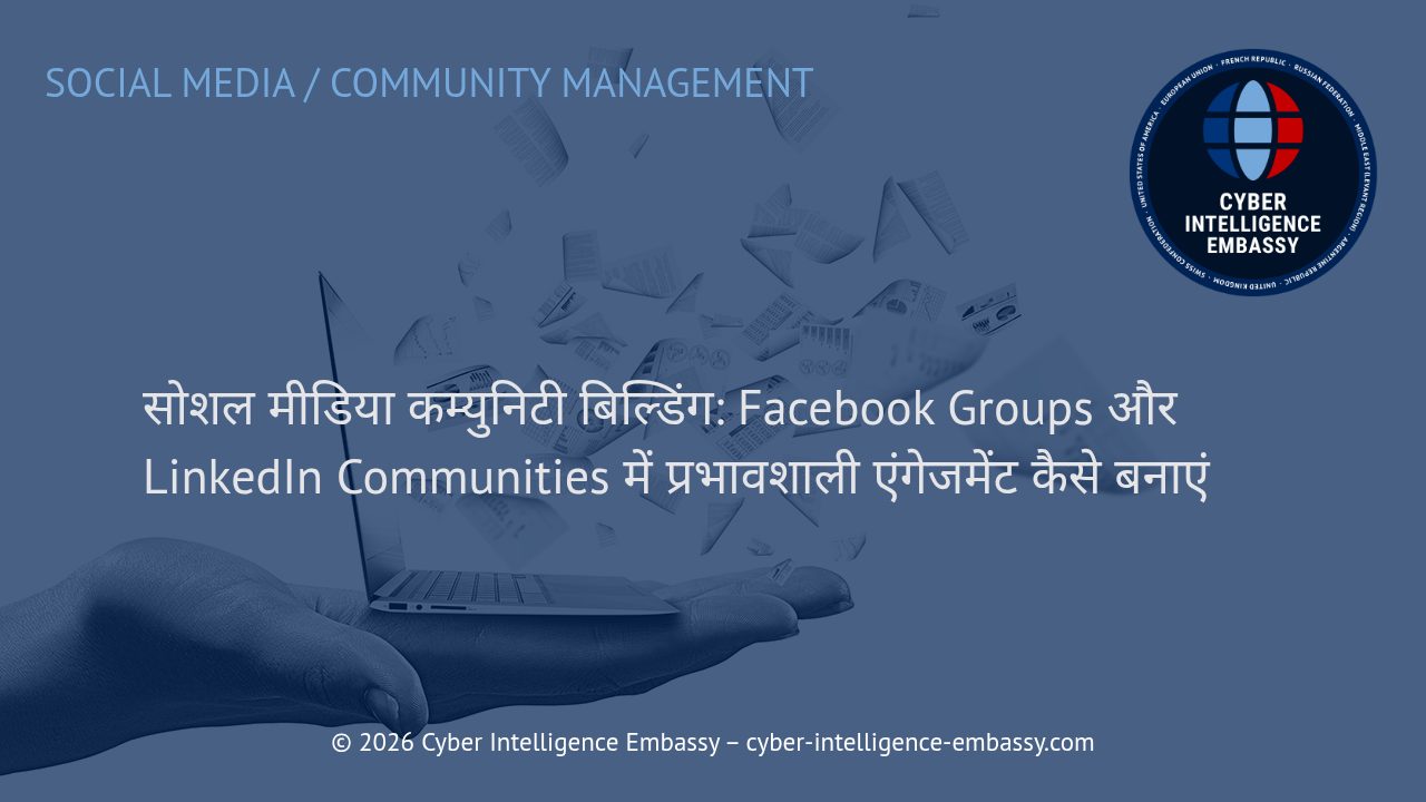 सोशल मीडिया कम्युनिटी बिल्डिंग: Facebook Groups और LinkedIn Communities में प्रभावशाली एंगेजमेंट कैसे बनाएं