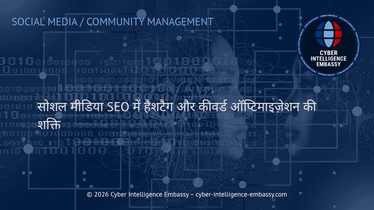 सोशल मीडिया SEO में हैशटैग और कीवर्ड ऑप्टिमाइज़ेशन की शक्ति