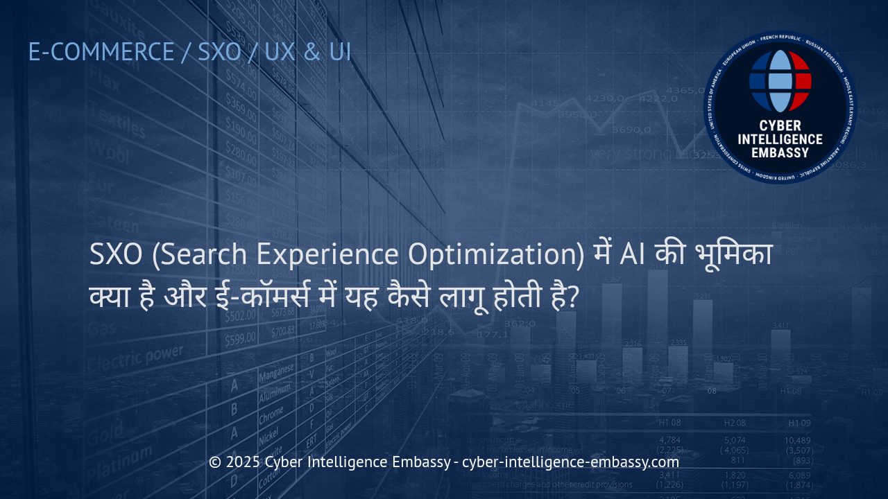 ई-कॉमर्स में SXO: आर्टिफिशियल इंटेलिजेंस की प्रमुख भूमिका