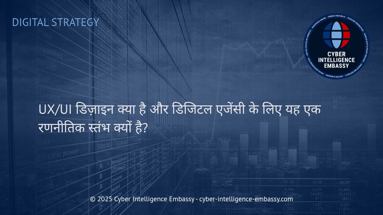 डिजिटल एजेंसी की सफलता के लिए UX/UI डिज़ाइन क्यों है अनिवार्य रणनीतिक स्तंभ