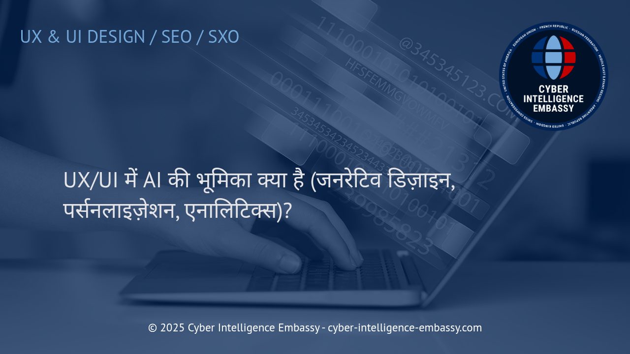 आर्टिफिशियल इंटेलिजेंस: UX/UI डिज़ाइन में नया युग