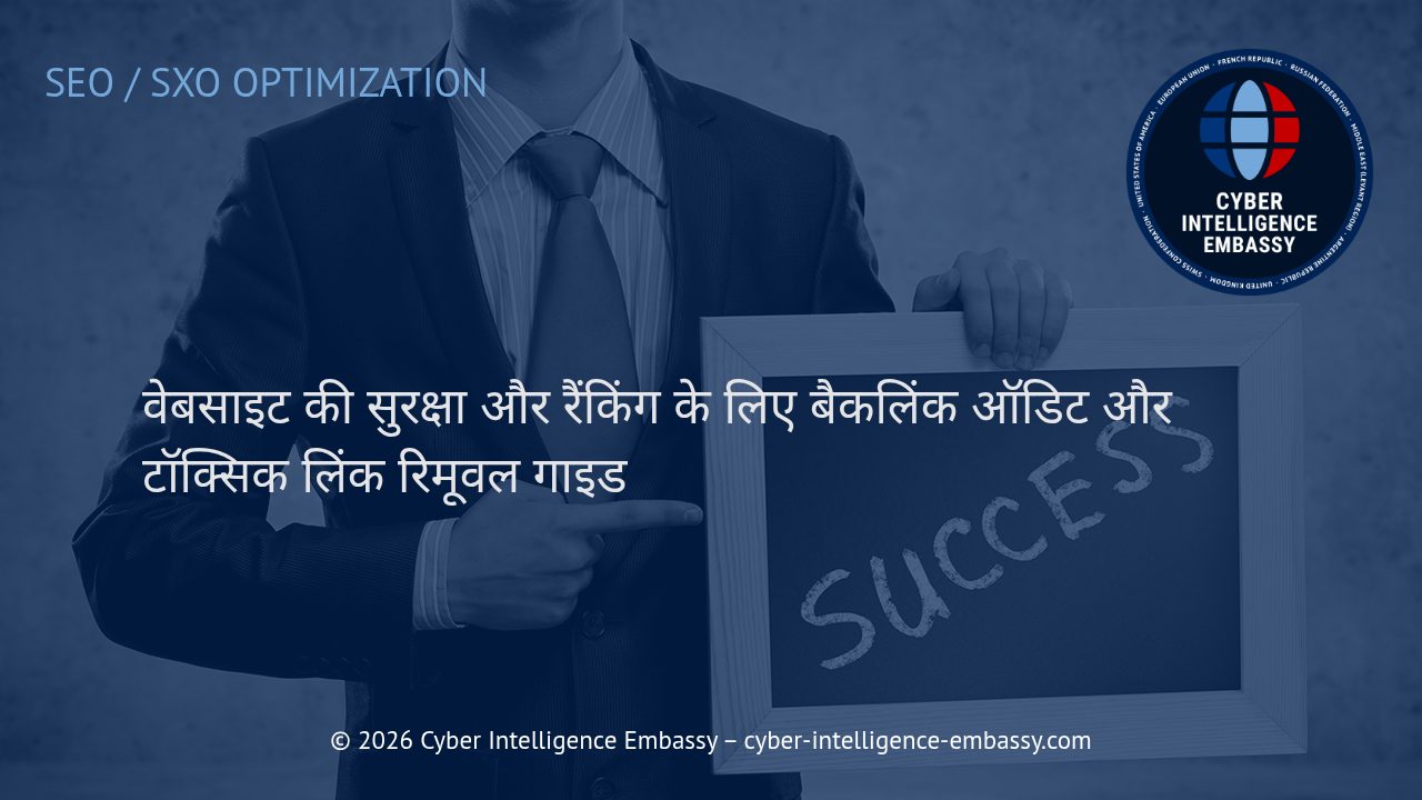 वेबसाइट की सुरक्षा और रैंकिंग के लिए बैकलिंक ऑडिट और टॉक्सिक लिंक रिमूवल गाइड