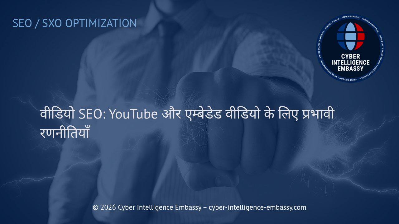 वीडियो SEO: YouTube और एम्बेडेड वीडियो के लिए प्रभावी रणनीतियाँ