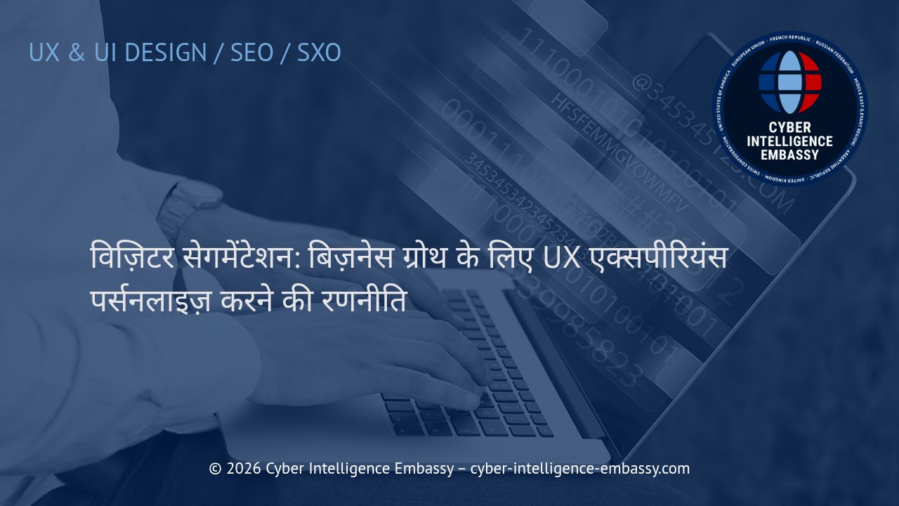 विज़िटर सेगमेंटेशन: बिज़नेस ग्रोथ के लिए UX एक्सपीरियंस पर्सनलाइज़ करने की रणनीति