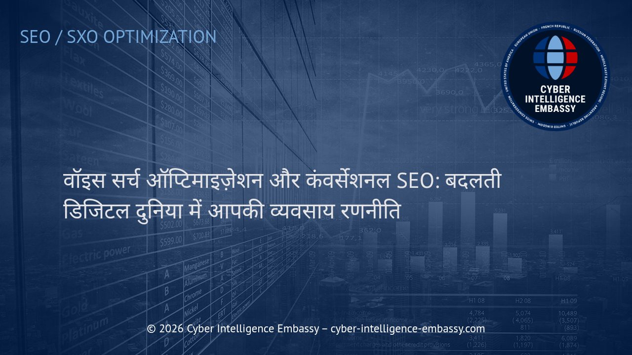 वॉइस सर्च ऑप्टिमाइज़ेशन और कंवर्सेशनल SEO: बदलती डिजिटल दुनिया में आपकी व्यवसाय रणनीति