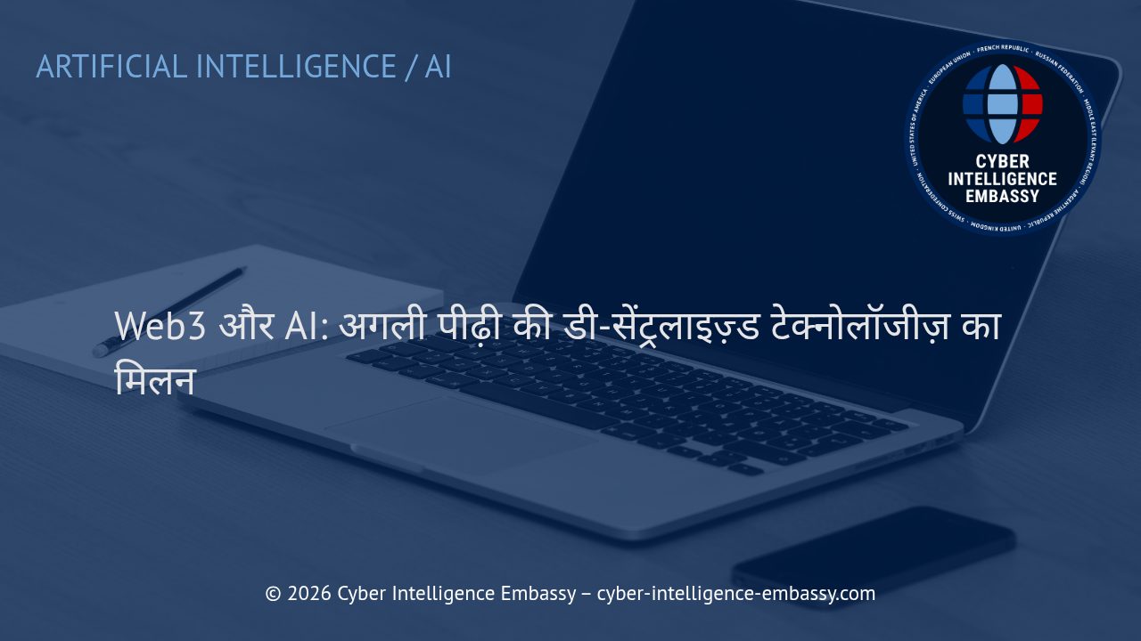Web3 और AI: अगली पीढ़ी की डी-सेंट्रलाइज़्ड टेक्नोलॉजीज़ का मिलन