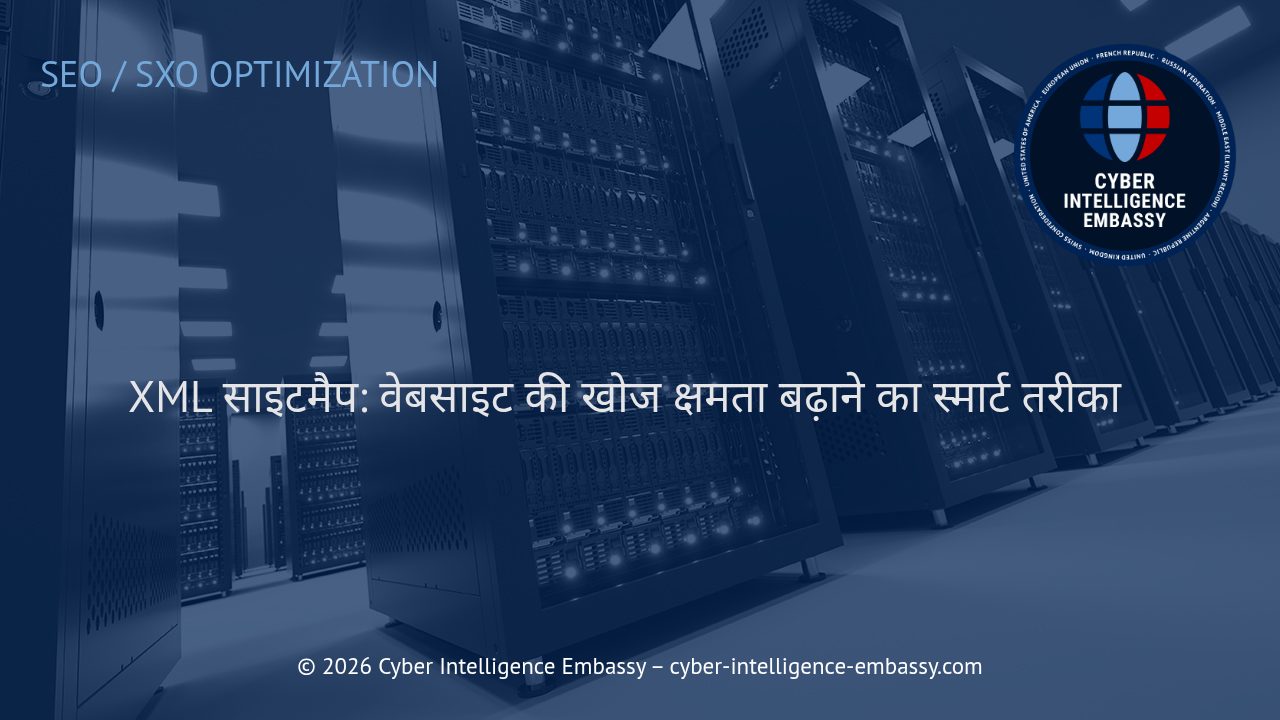 XML साइटमैप: वेबसाइट की खोज क्षमता बढ़ाने का स्मार्ट तरीका