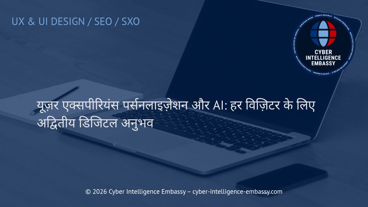 यूज़र एक्सपीरियंस पर्सनलाइज़ेशन और AI: हर विज़िटर के लिए अद्वितीय डिजिटल अनुभव