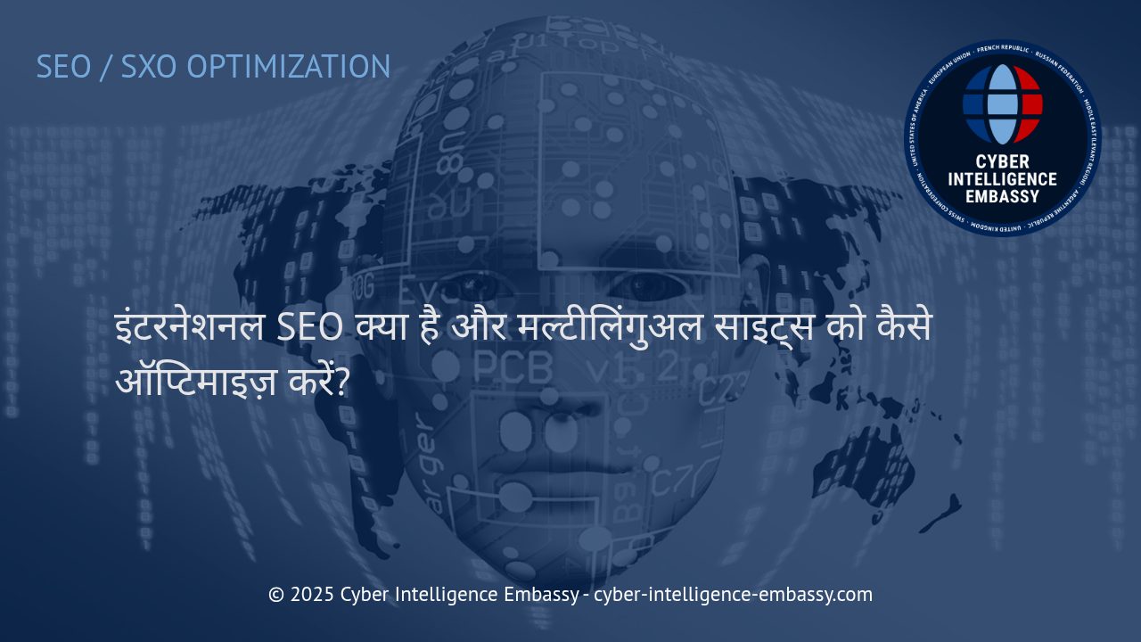 इंटरनेशनल SEO और मल्टीलिंगुअल वेबसाइट्स: आपकी ऑनलाइन उपस्थिति के लिए बेस्ट प्रैक्टिसेस
