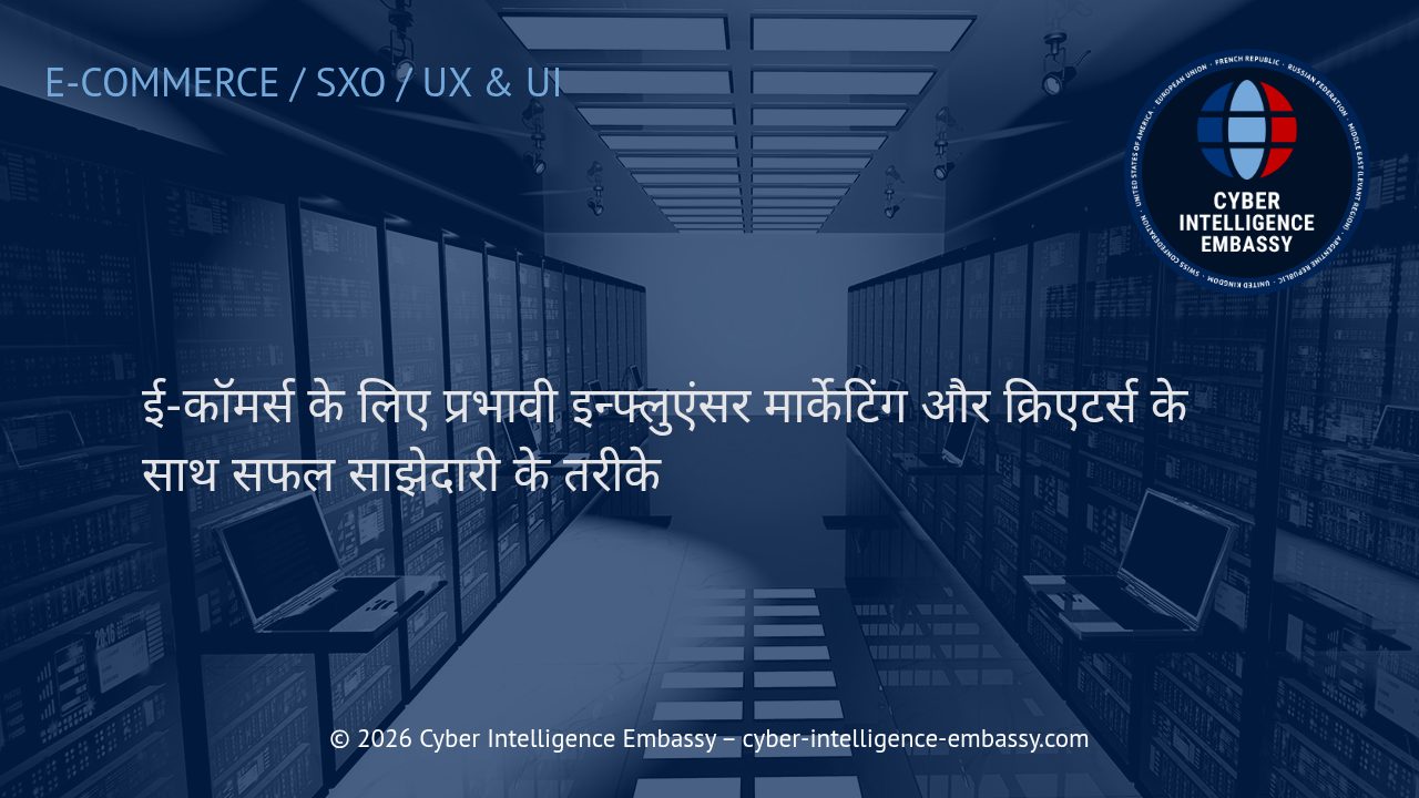 ई-कॉमर्स के लिए प्रभावी इन्फ्लुएंसर मार्केटिंग और क्रिएटर्स के साथ सफल साझेदारी के तरीके