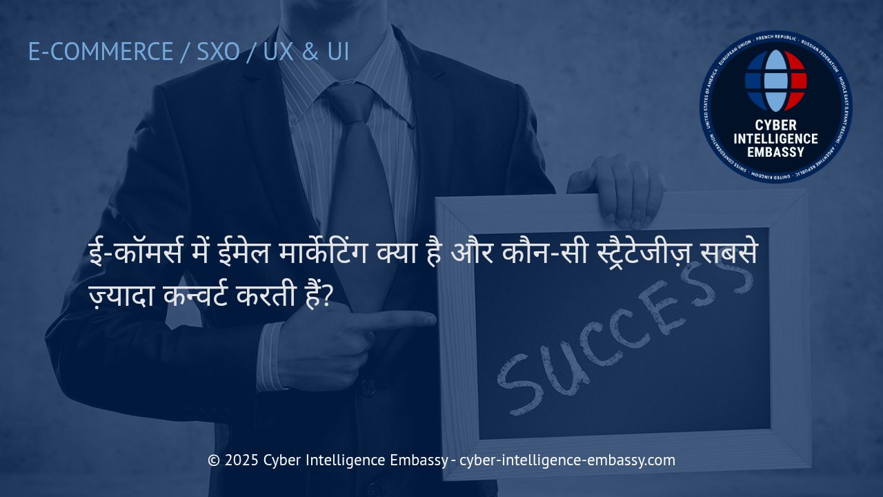 ई-कॉमर्स में ईमेल मार्केटिंग: सफलता के लिए बेस्ट स्ट्रैटेजीज़