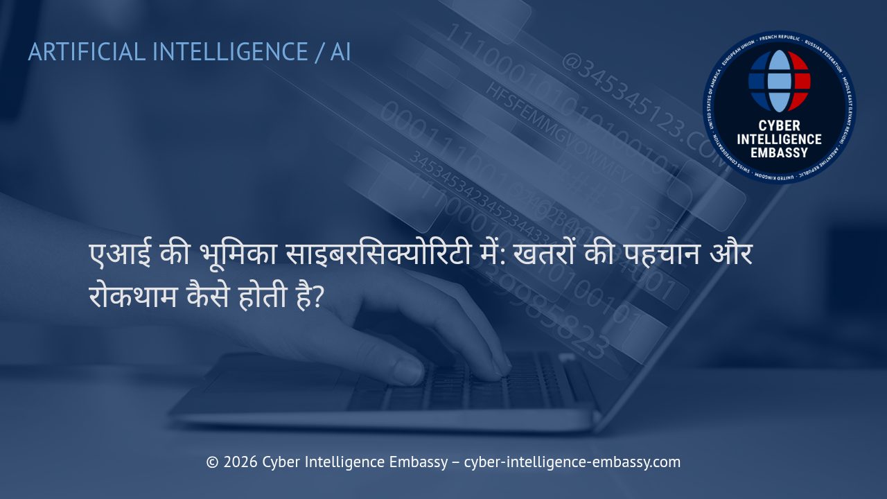 एआई की भूमिका साइबरसिक्योरिटी में: खतरों की पहचान और रोकथाम कैसे होती है?