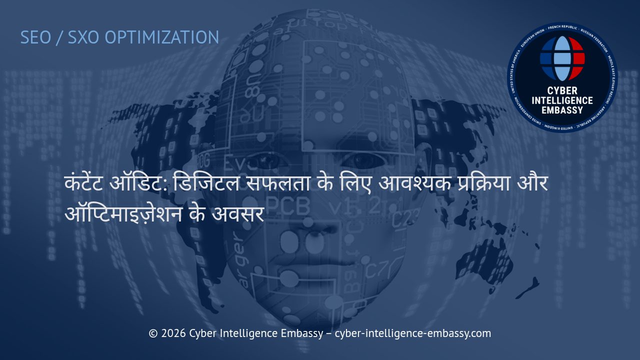 कंटेंट ऑडिट: डिजिटल सफलता के लिए आवश्यक प्रक्रिया और ऑप्टिमाइज़ेशन के अवसर