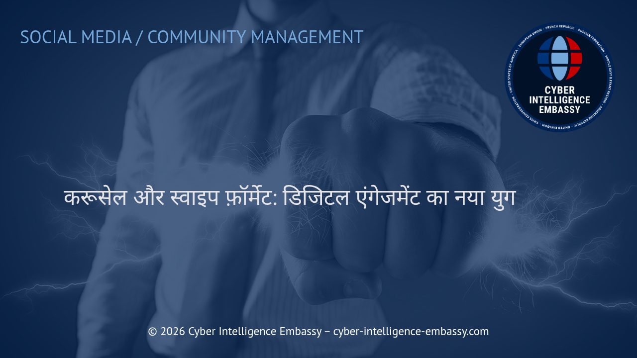 करूसेल और स्वाइप फ़ॉर्मेट: डिजिटल एंगेजमेंट का नया युग