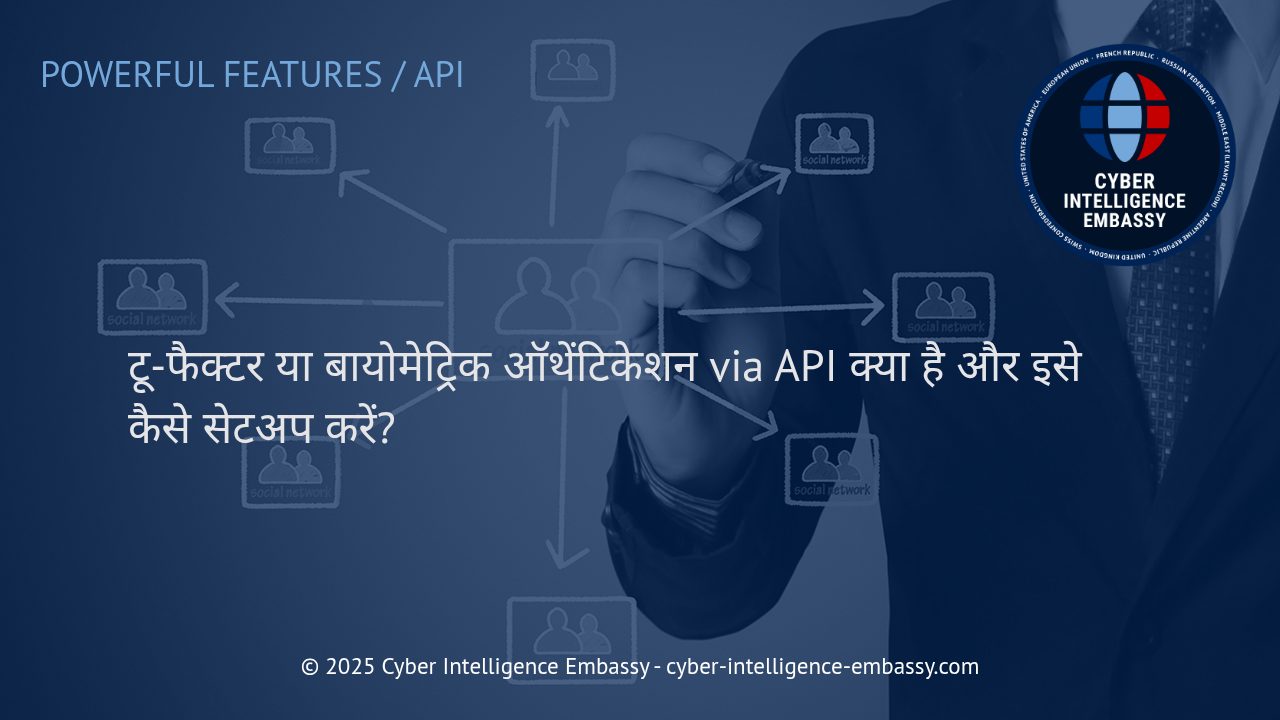 एपीआई के माध्यम से टू-फैक्टर और बायोमेट्रिक ऑथेंटिकेशन: आपकी बिजनेस सुरक्षा के लिए गाइड