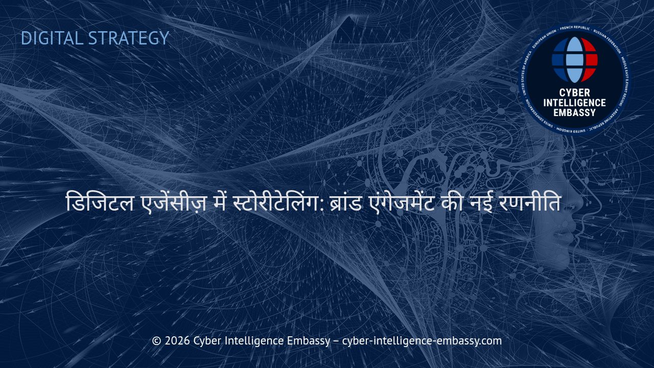 डिजिटल एजेंसीज़ में स्टोरीटेलिंग: ब्रांड एंगेजमेंट की नई रणनीति