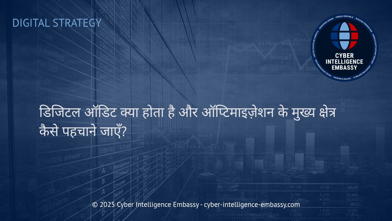 डिजिटल ऑडिट: आपकी बिज़नेस ग्रोथ के लिए ऑपटिमाइज़ेशन के मुख्य क्षेत्र कैसे चुनें