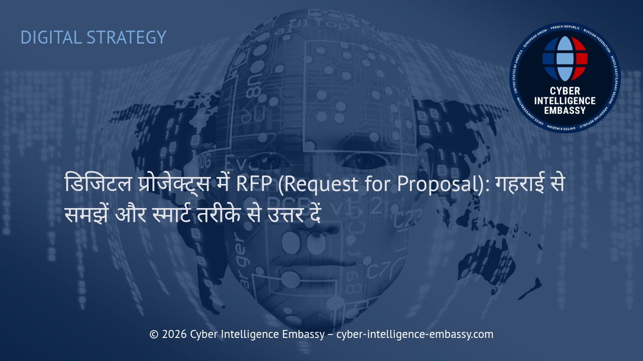 डिजिटल प्रोजेक्ट्स में RFP (Request for Proposal): गहराई से समझें और स्मार्ट तरीके से उत्तर दें