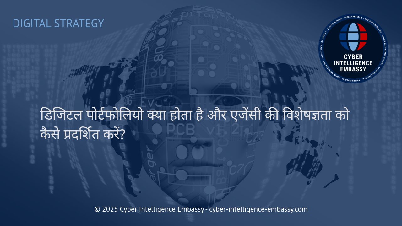 डिजिटल पोर्टफोलियो: एजेंसी की विशेषज्ञता को प्रदर्शित करने का प्रभावशाली तरीका