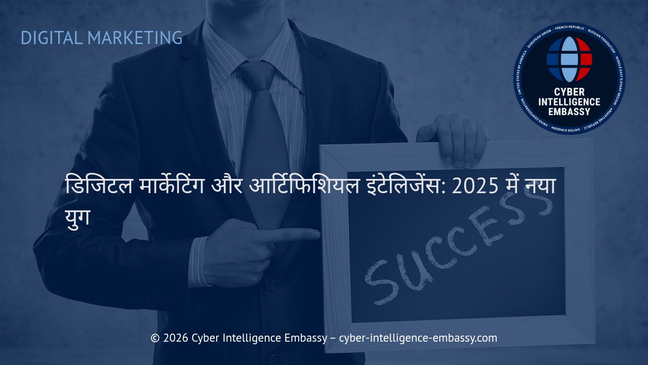 डिजिटल मार्केटिंग और आर्टिफिशियल इंटेलिजेंस: 2025 में नया युग