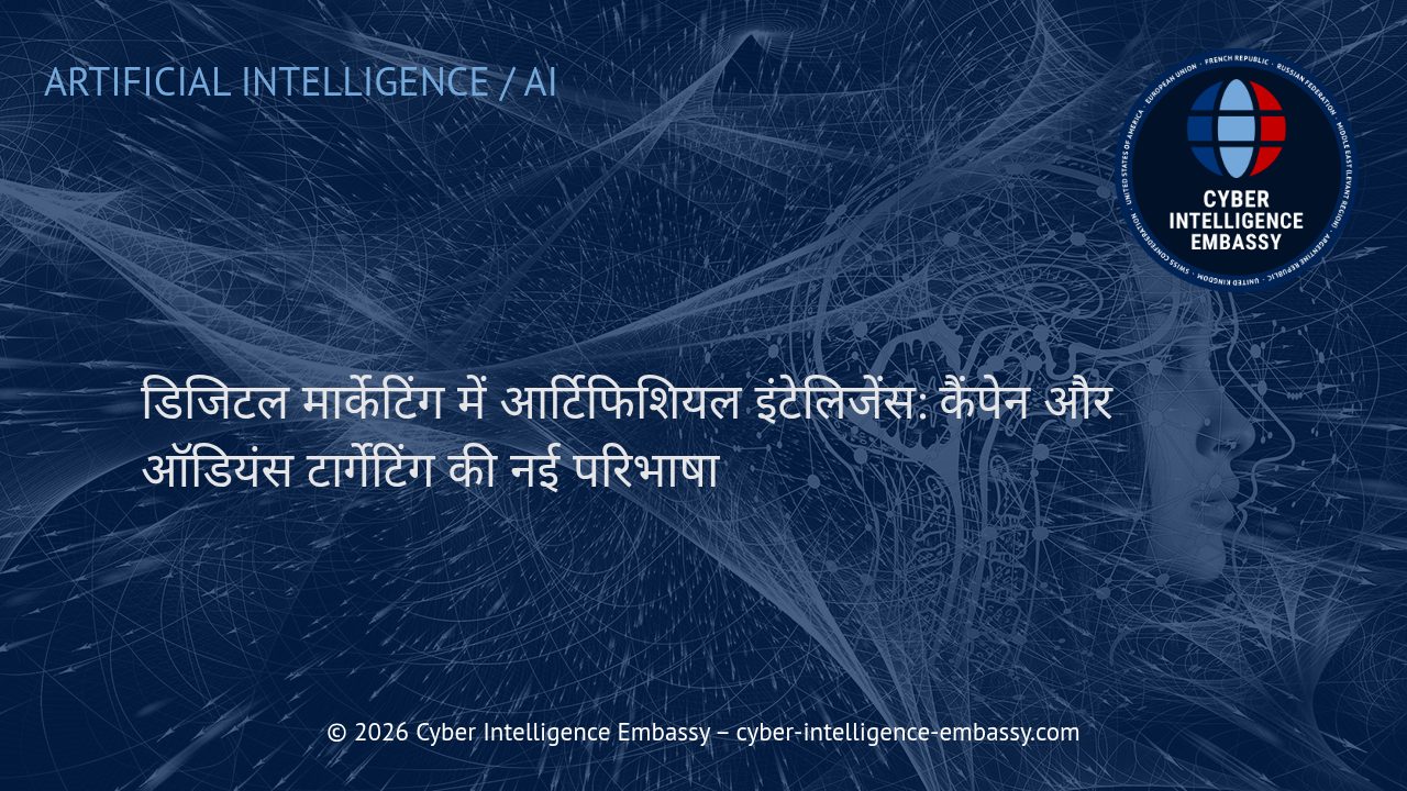 डिजिटल मार्केटिंग में आर्टिफिशियल इंटेलिजेंस: कैंपेन और ऑडियंस टार्गेटिंग की नई परिभाषा