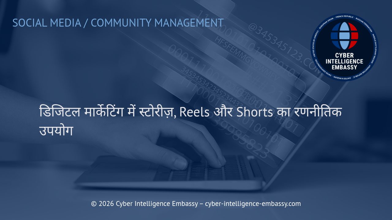 डिजिटल मार्केटिंग में स्टोरीज़, Reels और Shorts का रणनीतिक उपयोग