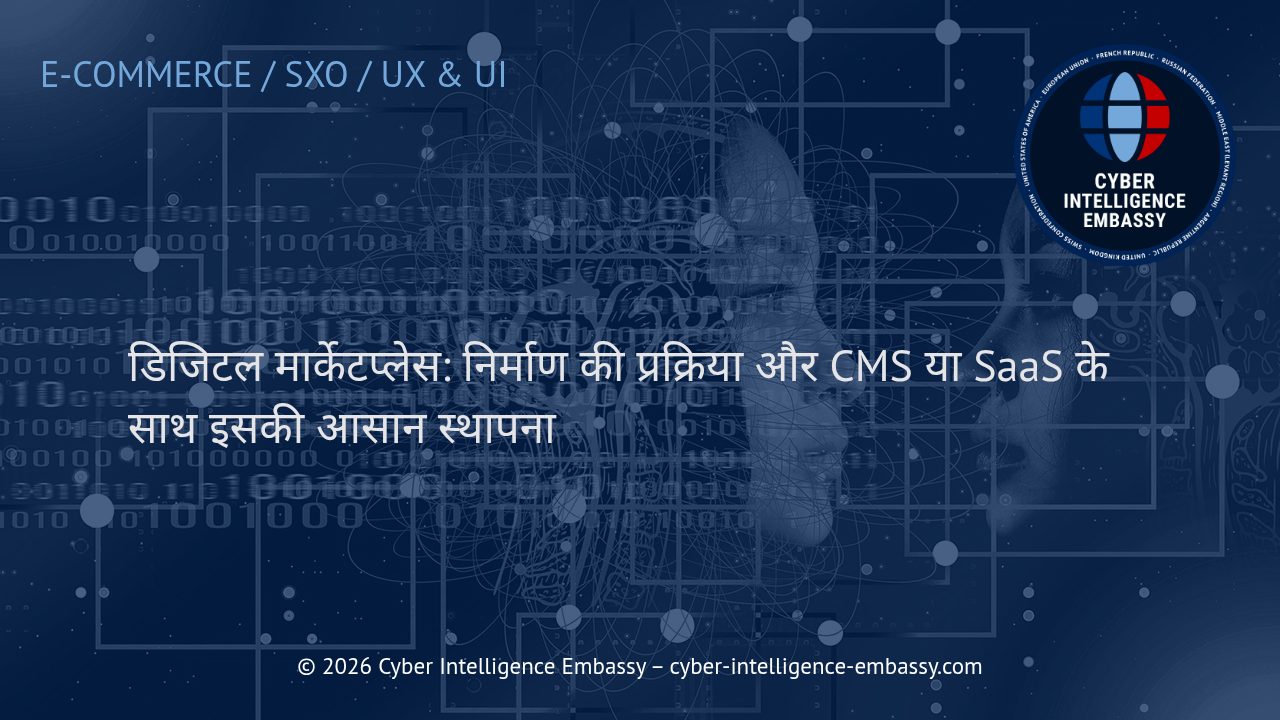 डिजिटल मार्केटप्लेस: निर्माण की प्रक्रिया और CMS या SaaS के साथ इसकी आसान स्थापना