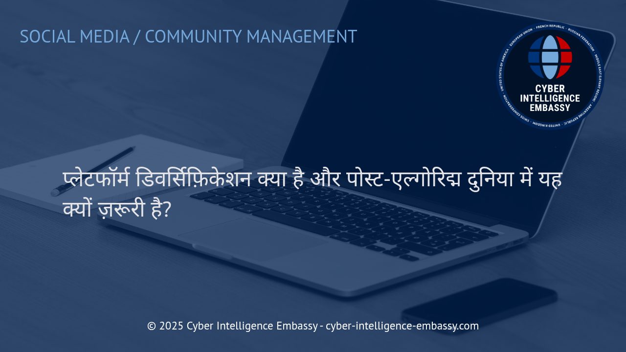 डिजिटल युग में प्लेटफॉर्म डिवर्सिफ़िकेशन: क्यों और कैसे?