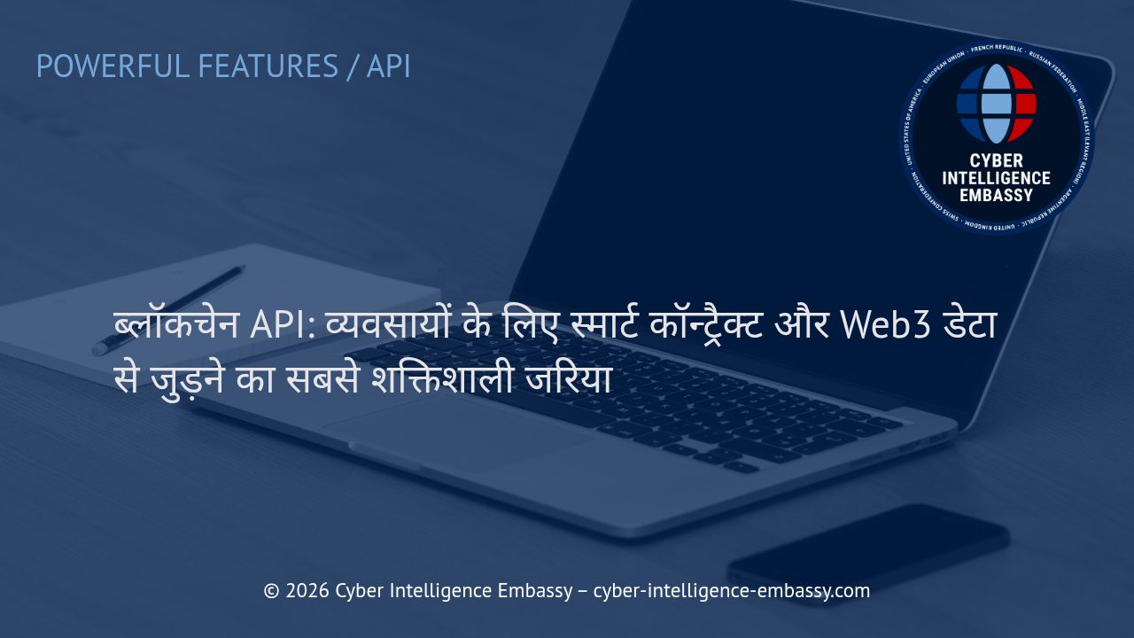 ब्लॉकचेन API: व्यवसायों के लिए स्मार्ट कॉन्ट्रैक्ट और Web3 डेटा से जुड़ने का सबसे शक्तिशाली जरिया