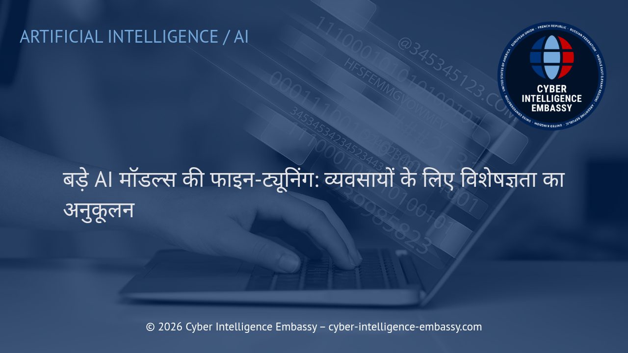 बड़े AI मॉडल्स की फाइन-ट्यूनिंग: व्यवसायों के लिए विशेषज्ञता का अनुकूलन