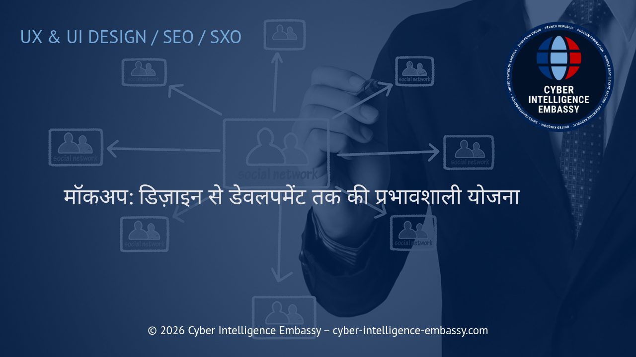 मॉकअप: डिज़ाइन से डेवलपमेंट तक की प्रभावशाली योजना