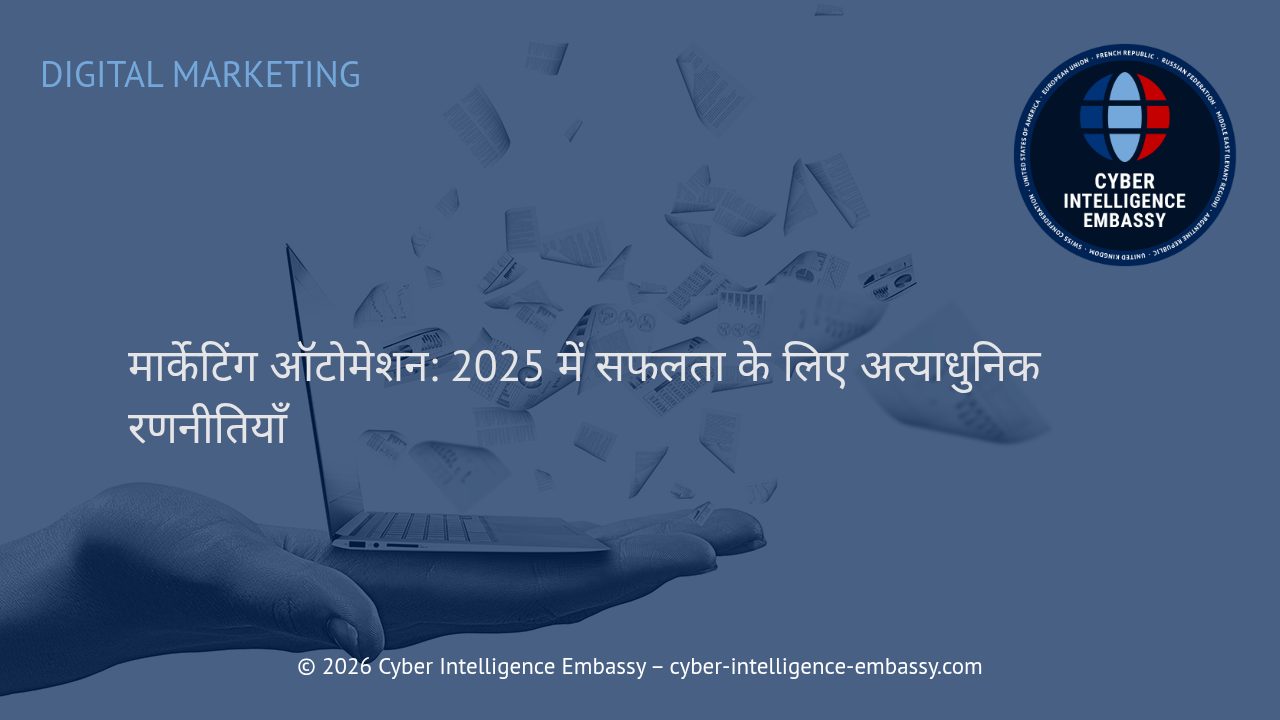 मार्केटिंग ऑटोमेशन: 2025 में सफलता के लिए अत्याधुनिक रणनीतियाँ