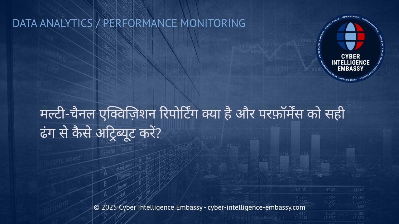 मल्टी-चैनल एक्विज़िशन रिपोर्टिंग: आपके मार्केटिंग निवेश की सटीक गणना