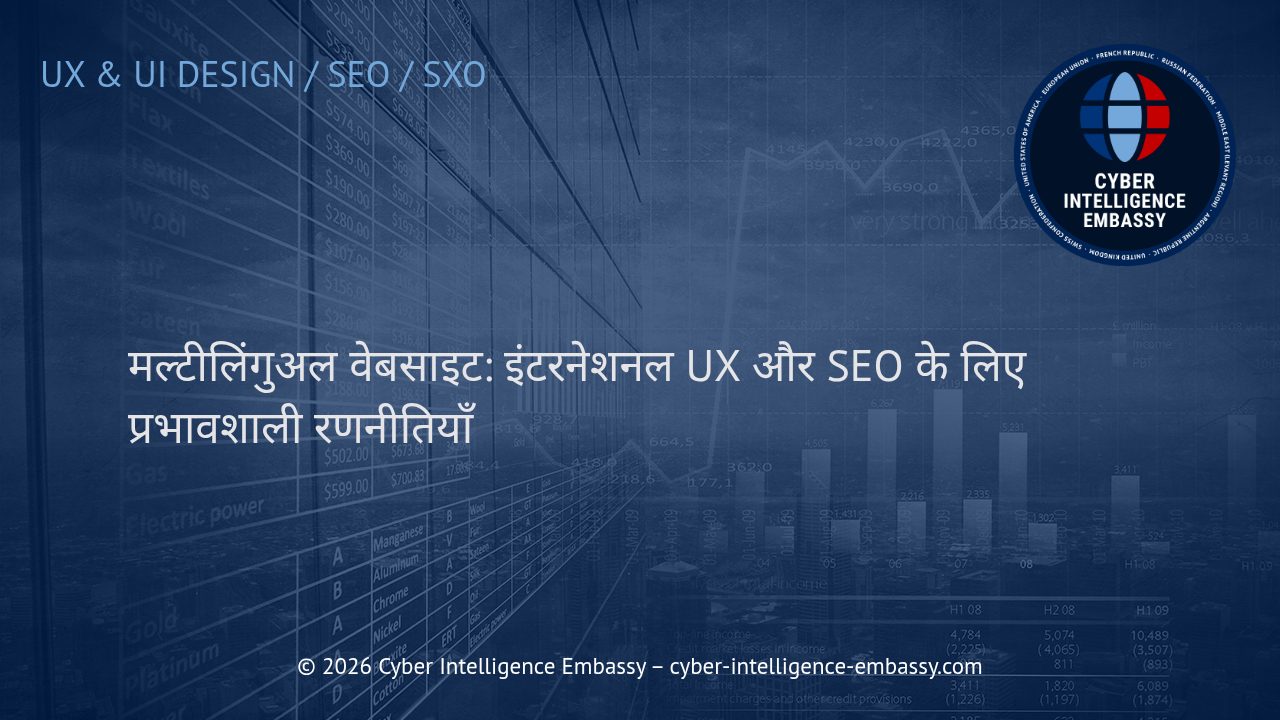 मल्टीलिंगुअल वेबसाइट: इंटरनेशनल UX और SEO के लिए प्रभावशाली रणनीतियाँ