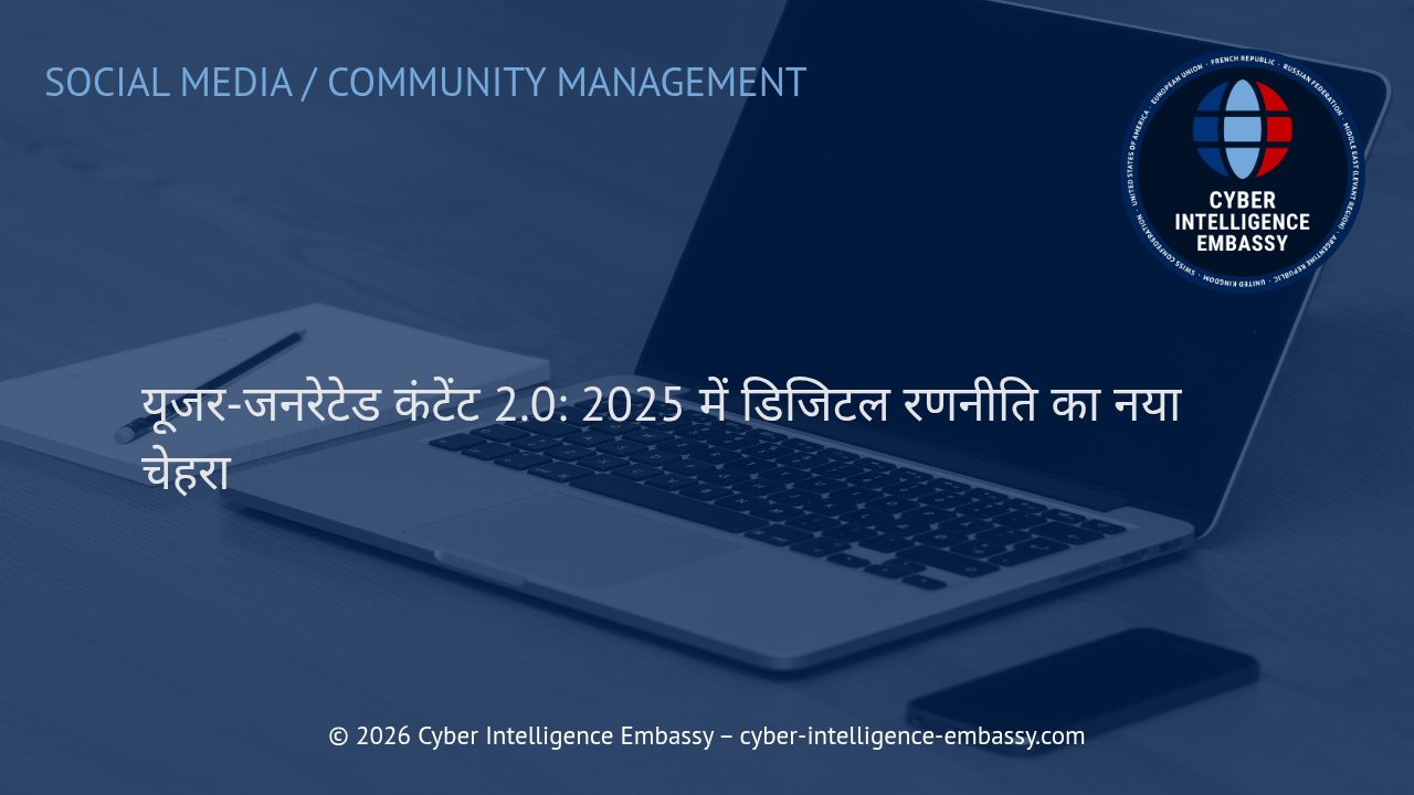 यूजर-जनरेटेड कंटेंट 2.0: 2025 में डिजिटल रणनीति का नया चेहरा