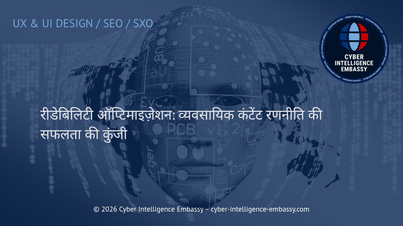 रीडेबिलिटी ऑप्टिमाइज़ेशन: व्यवसायिक कंटेंट रणनीति की सफलता की कुंजी