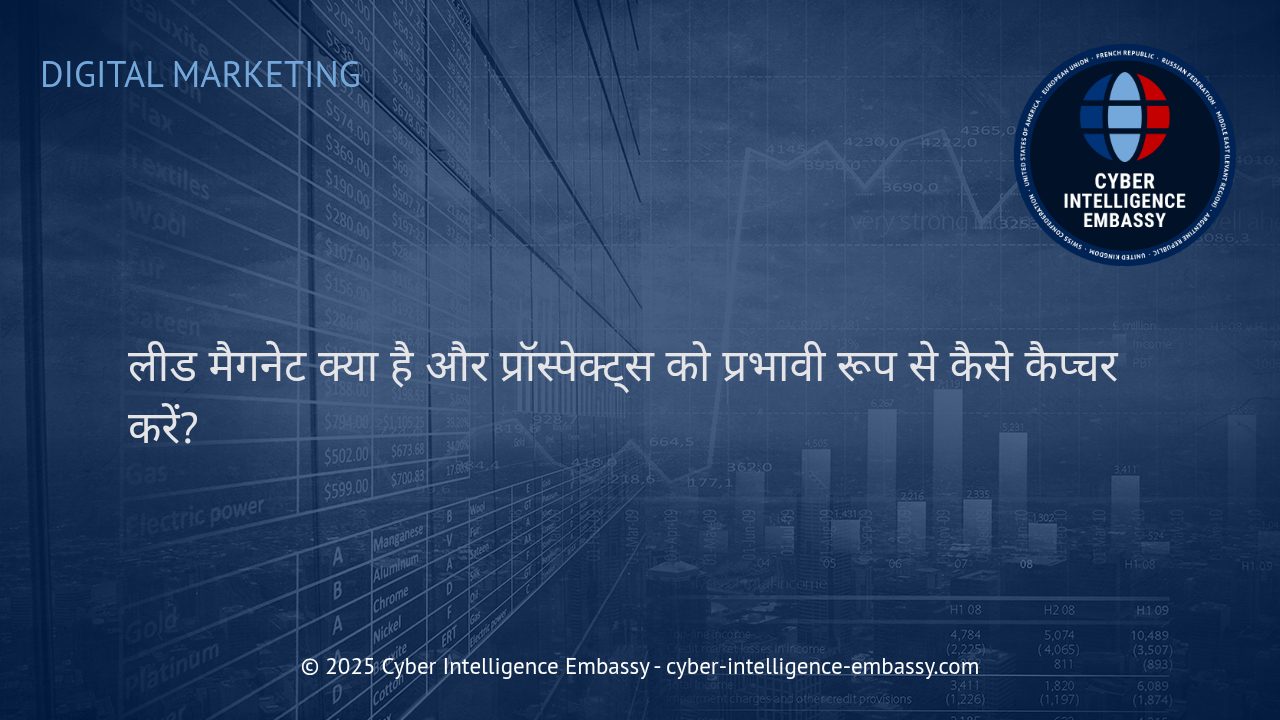 बिजनेस ग्रोथ के लिए लीड मैगनेट की ताकत और प्रॉस्पेक्ट्स कैप्चर करने की रणनीतियाँ