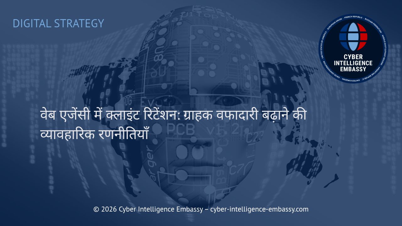 वेब एजेंसी में क्लाइंट रिटेंशन: ग्राहक वफादारी बढ़ाने की व्यावहारिक रणनीतियाँ