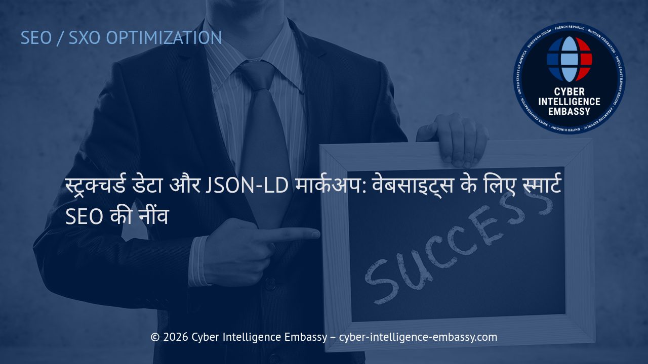 स्ट्रक्चर्ड डेटा और JSON-LD मार्कअप: वेबसाइट्स के लिए स्मार्ट SEO की नींव