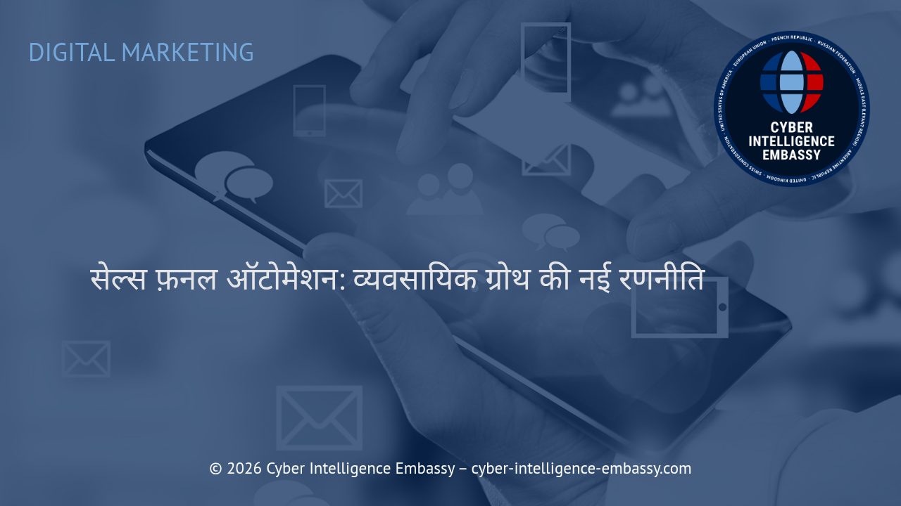 सेल्स फ़नल ऑटोमेशन: व्यवसायिक ग्रोथ की नई रणनीति